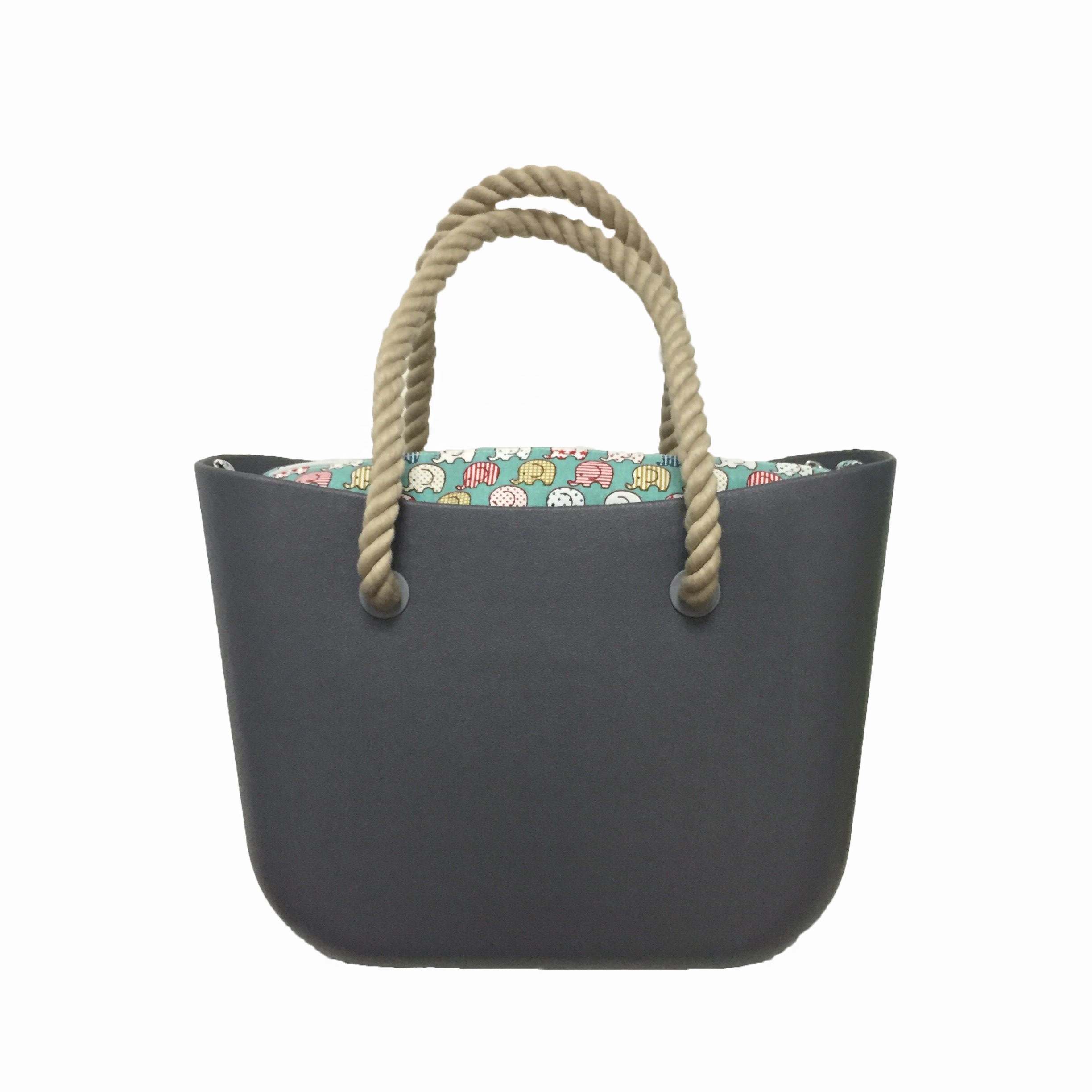 High Quality Rubber Shoulder Bag Lady Tote Bag Large Silicone Beach Bag 