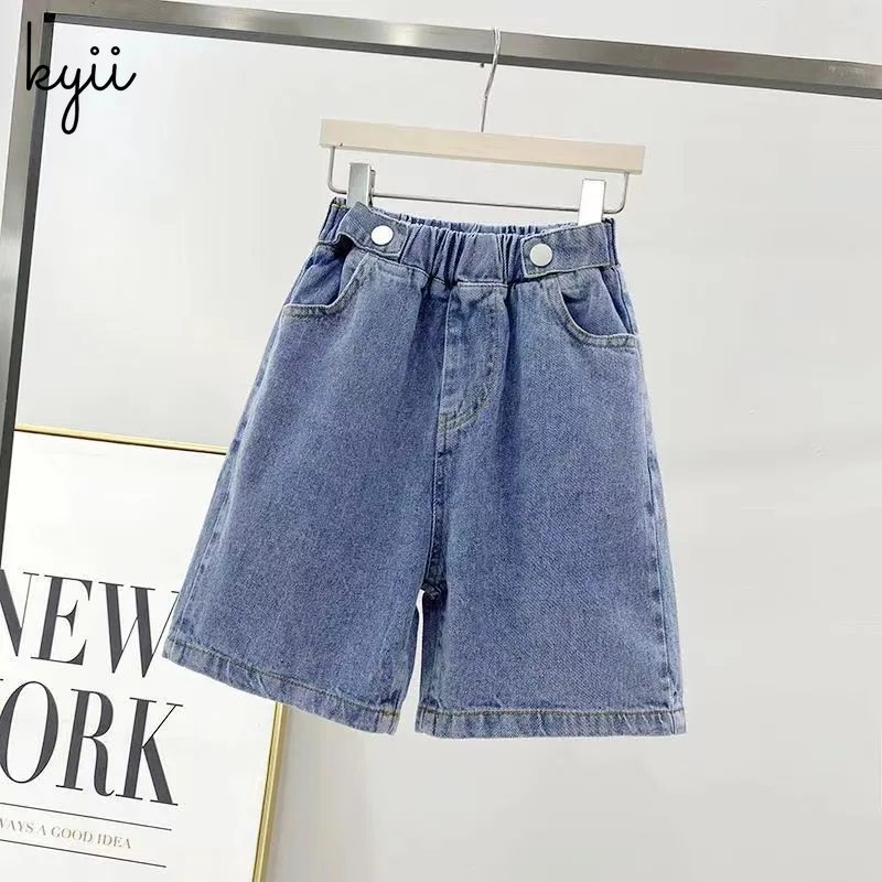 KYII Girl pants summer Casual Korean Denim Short Pant kyii0041
