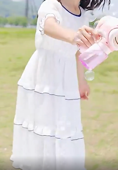 KYII Girls dress Korean short sleeve Dress ky22157